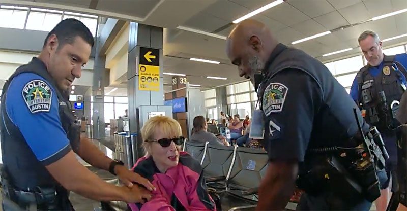71 Year Old Deaf Passenger Has Arm Broken By Police During Austin Airport Layover