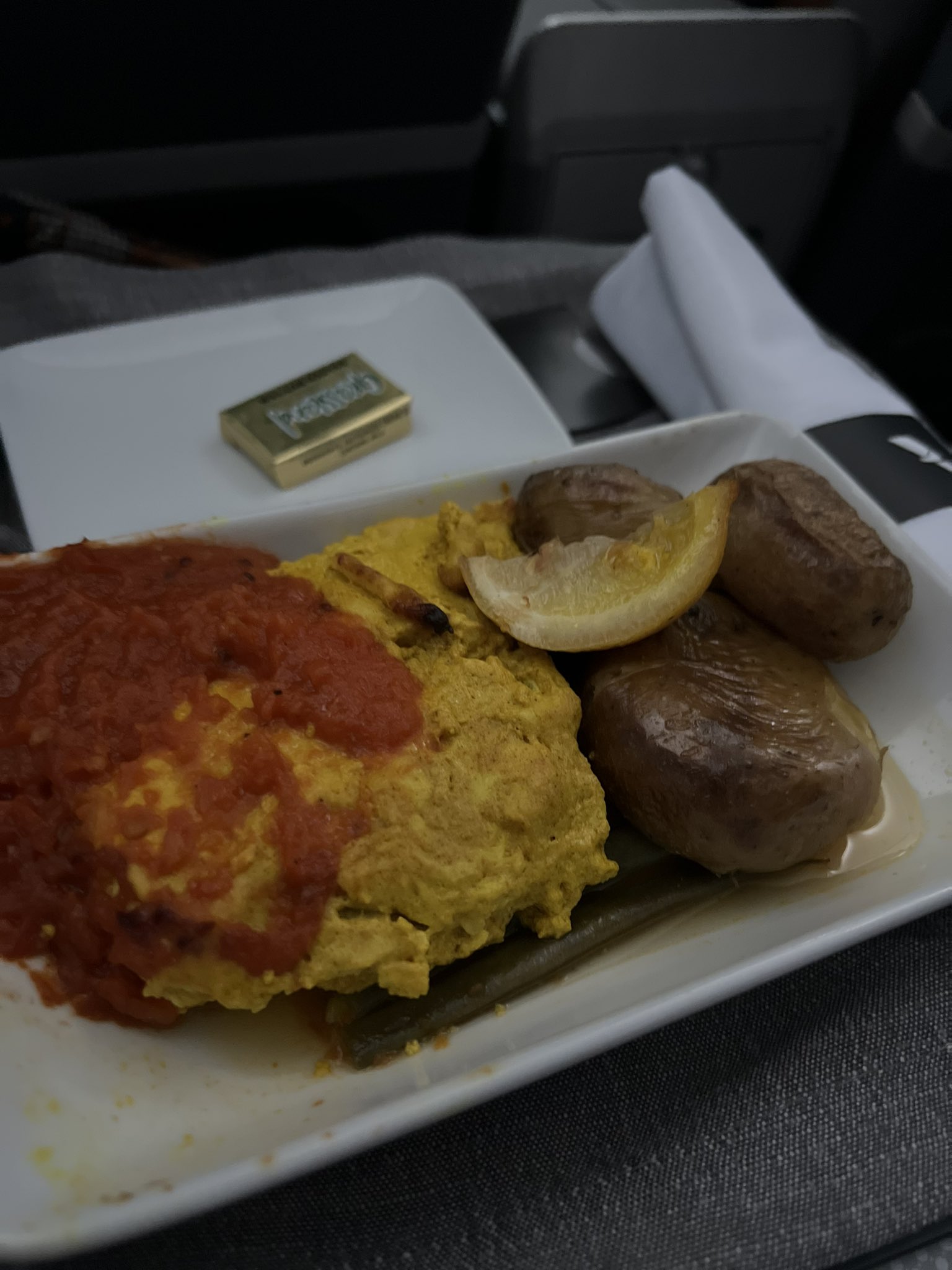 American Airlines Meal 