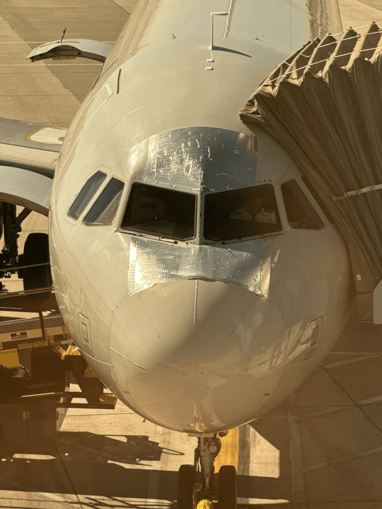 Passenger Shares Photo Of Their Plane - And The Engine Is “Duct Taped ...