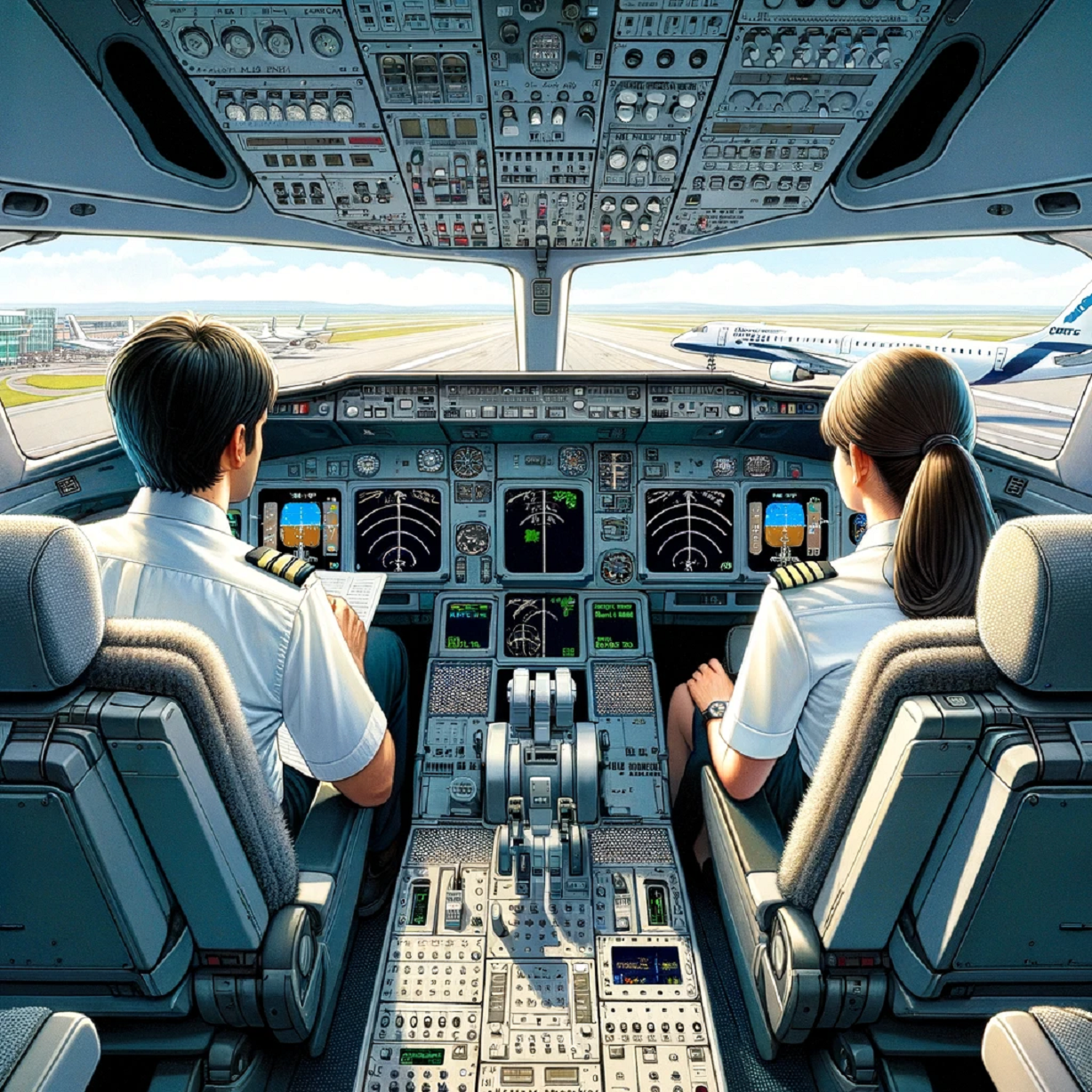 Article: 'The Flight Attendant Jump Seat' - at