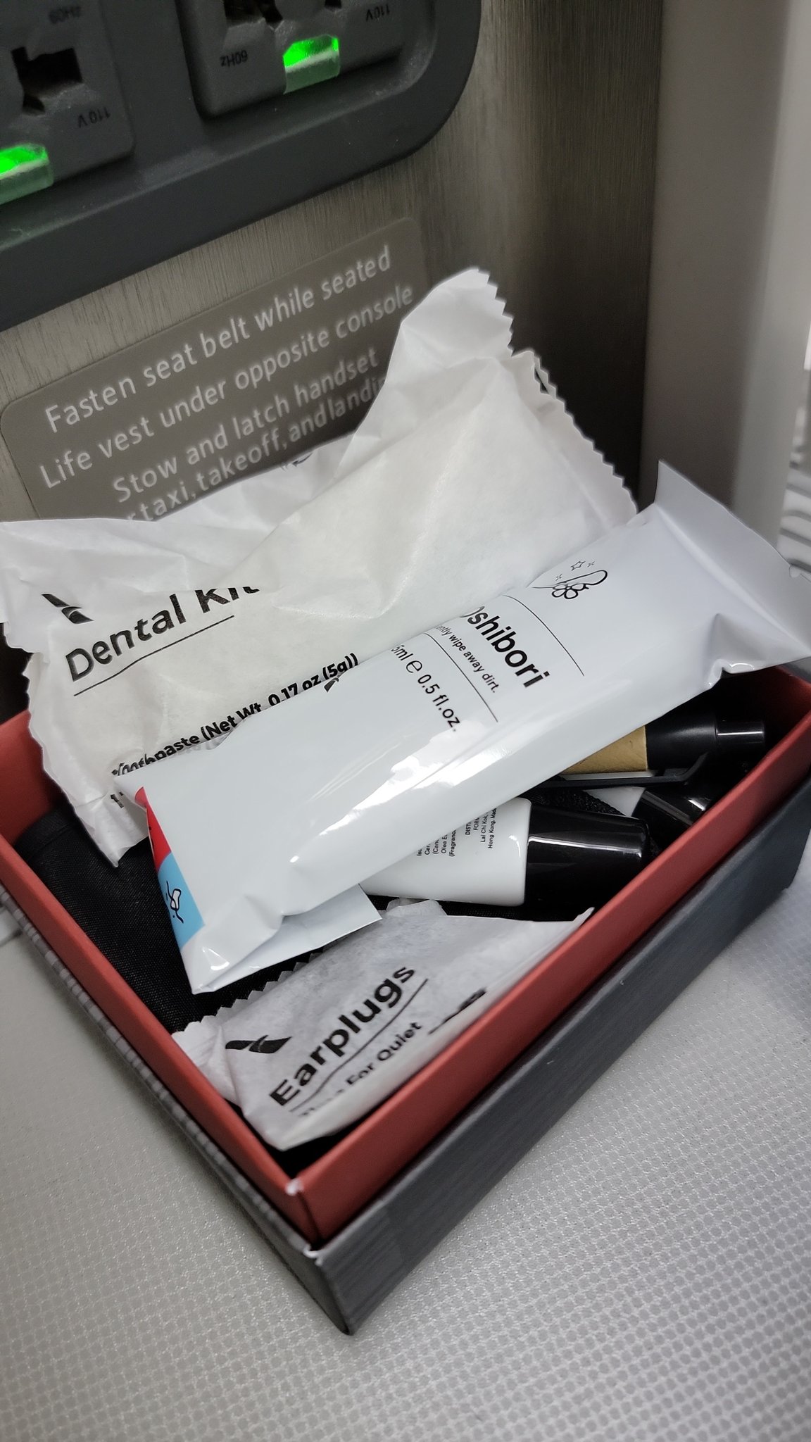 New American Airlines Business Class Amenity Kits Are Actually Just
