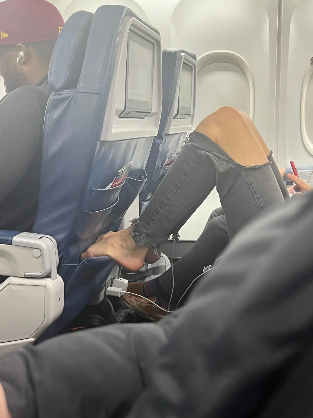Think Twice Before Putting Your Feet Into the Seat Pocket – What Might ...