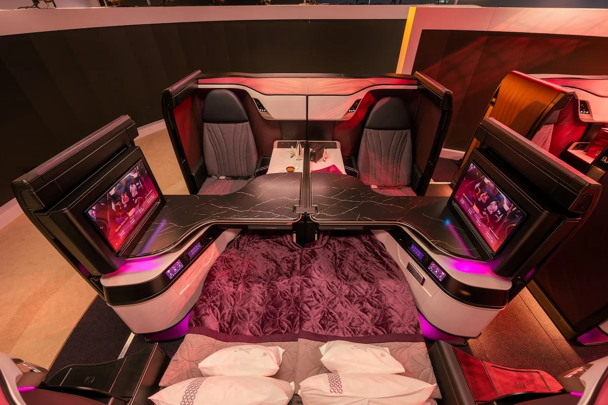 World’s Top Business Class Gets An Uplift: First Look at Qatar Airways’ QSuites Next Gen – View from the Wing