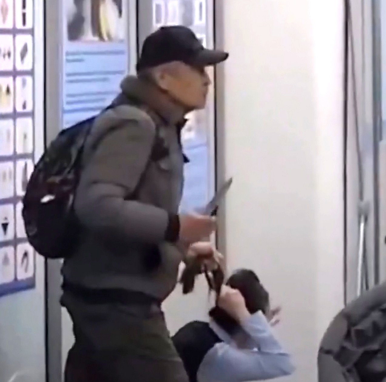 ‘Take Me Instead!’ Video: Man Volunteers As Hostage To Save 21-Year-Old Woman, Wrestles Knife From Attacker In Airport Standoff