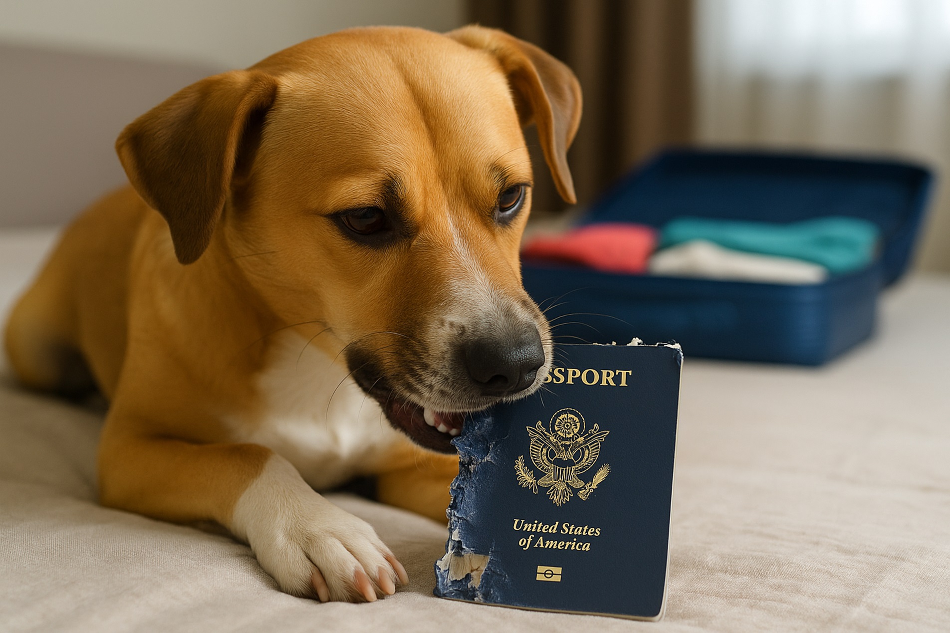 Dog Ate Her Passport Hours Before Jamaica Flight—A Wild Buffalo Detour  Still Got Her to the Beach - View from the Wing