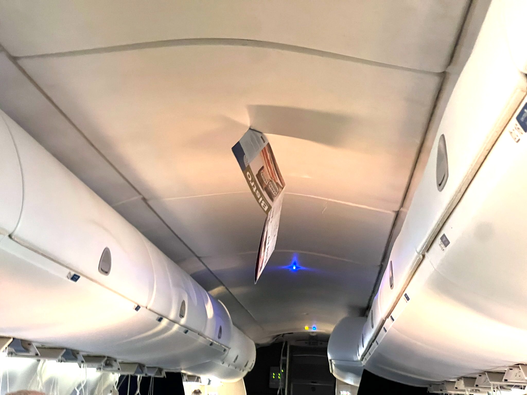 ‘We Thought We’d Die’: United Flight’s 4,000-Ft Plunge Left A Menu Wedged In The Ceiling Until Landing