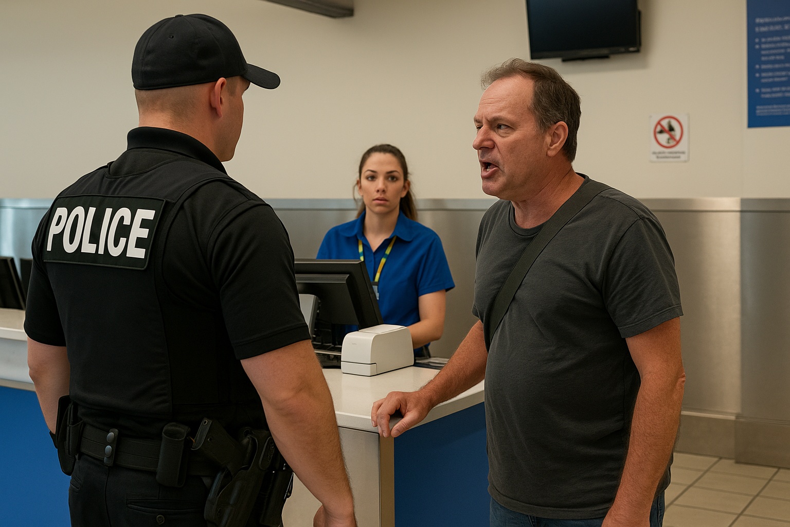 The Airline Demanded He Pay $5 For A Boarding Pass. He Refused, And Police Took Him To Jail Instead image