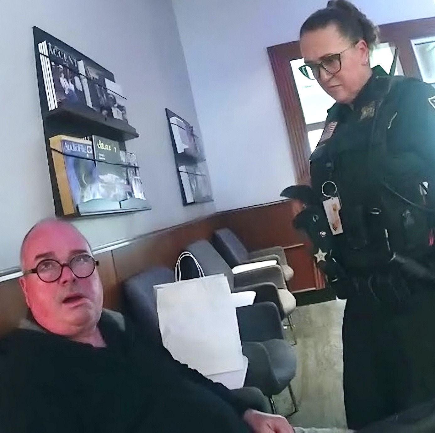 Delta Sky Club Rules Fight Ends With Passenger Wheeled Out In Handcuffs