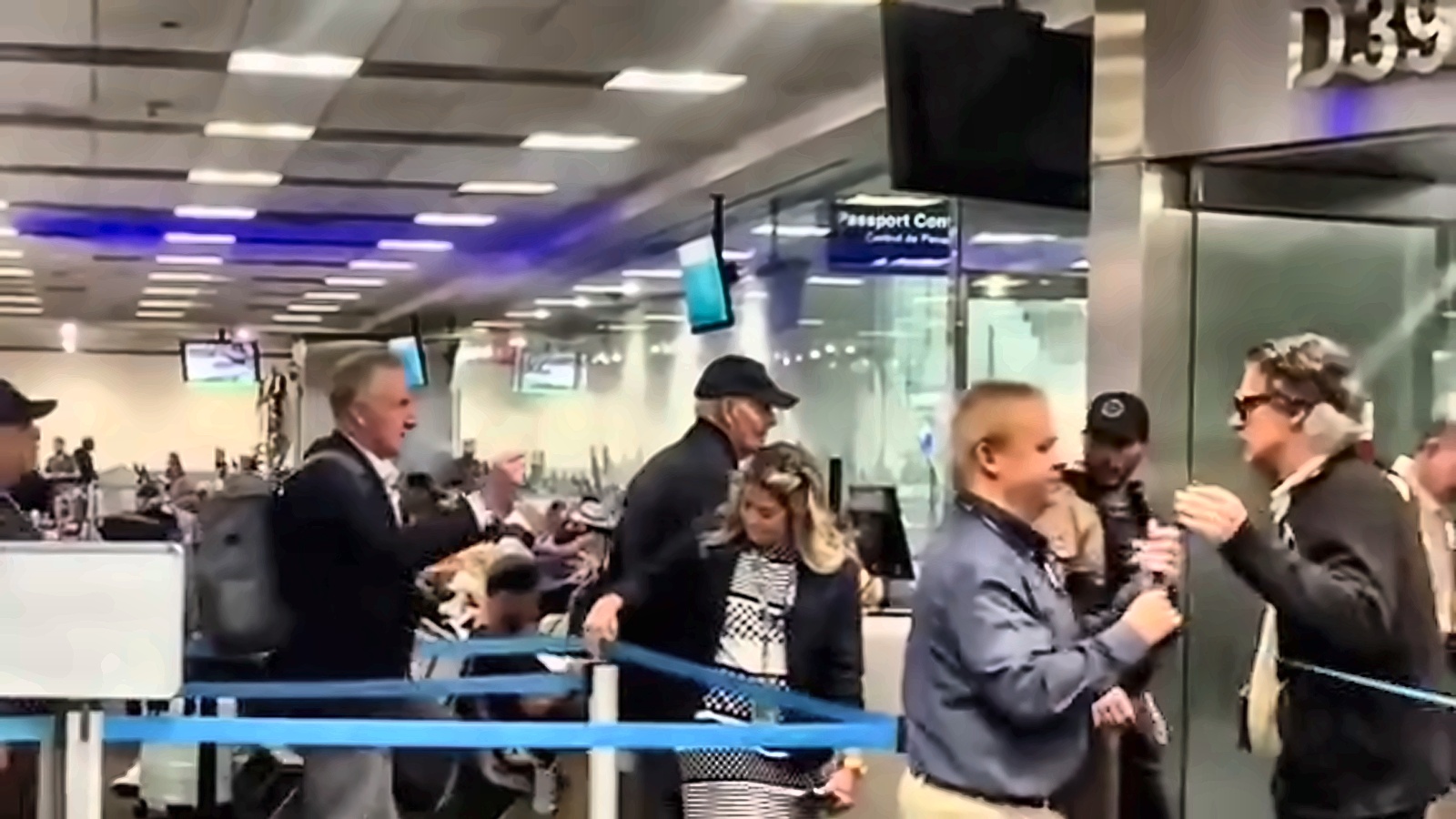 Miami Gate Video: Former President Joe Biden Boards American Airlines To The U.S. Virgin Islands — Like Just Another Passenger
