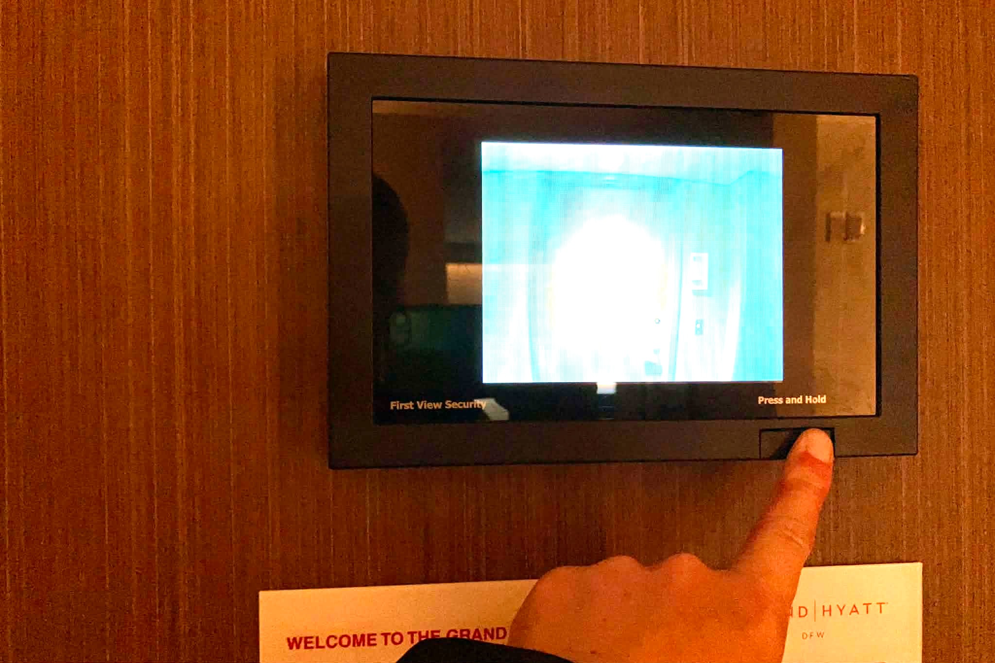 Grand Hyatt DFW Rooms Have a Video Peephole Screen — Here's Why Hotels ...