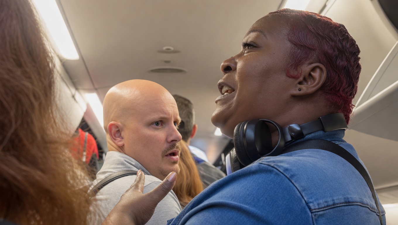 American Airlines Passenger Threatens Assault To Get Off Plane First — The Door Wasn’t Even Open Yet