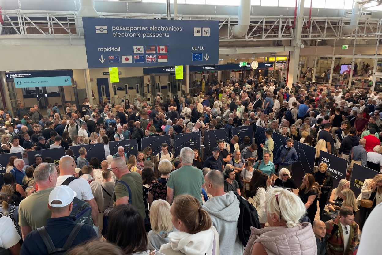 Flying To Europe This Summer? New Biometric Border Checks Are Causing Missed Flights And Hours-Long Lines - View from the Wing