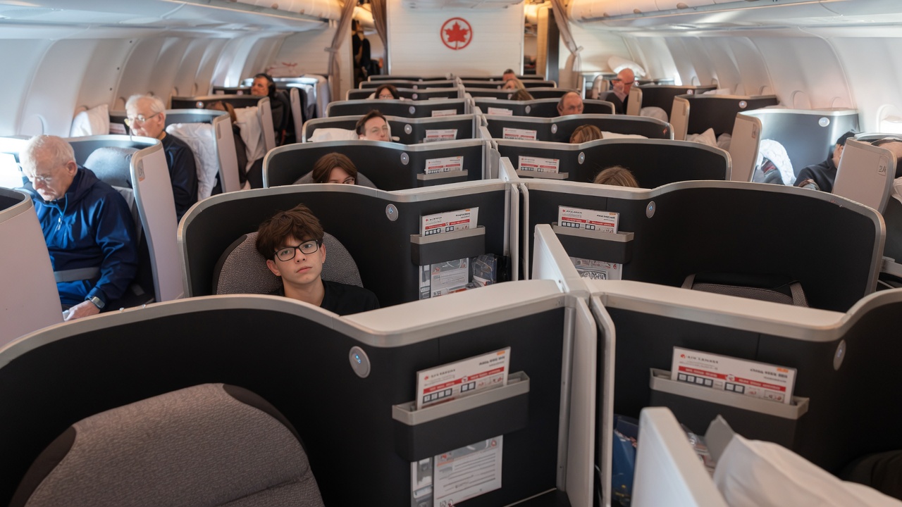 TravelWireDaily — Downgraded Air Canada Passenger Asked A Stranger About Elite Status. He Was The COO And Gave Her His Business Class Seat