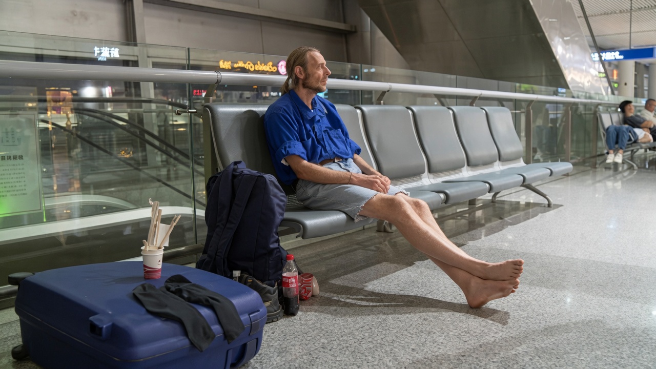TravelWireDaily — Passenger Flew To Meet And Marry His Internet Girlfriend After Four Days Without Sleep, Went To The Hospital Instead
