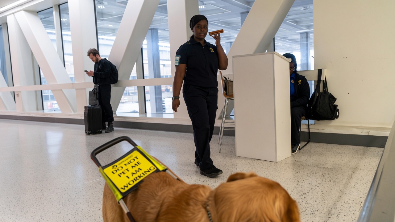 TravelWireDaily — Blind Passenger With Guide Dog Blocked From Escalator At Houston Airport: “I Do Not Care”